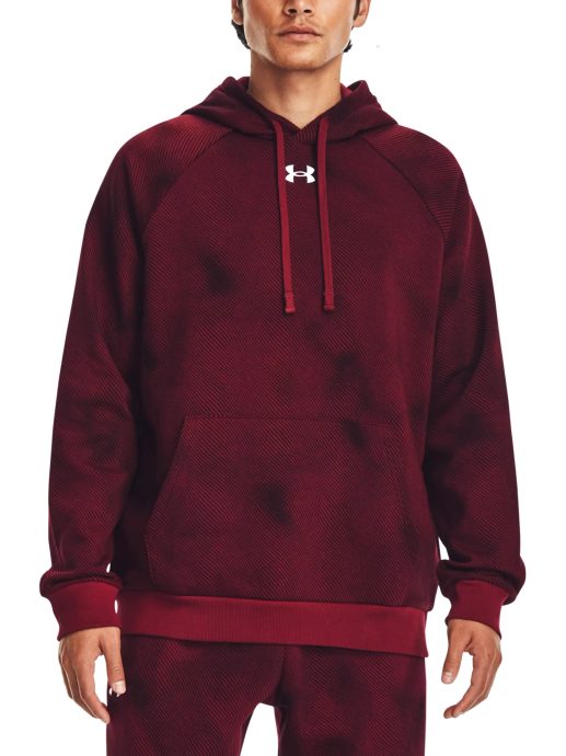 UNDER ARMOUR Rival Fleece Printed HD-MRN