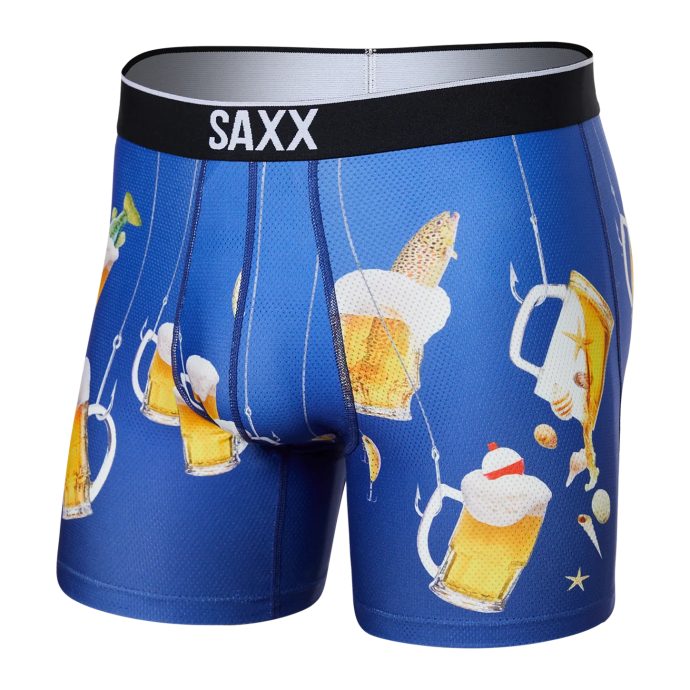 SAXX VOLT BREATHABLE MESH BB, fresh catch-navy