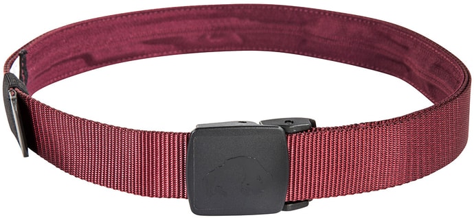 TATONKA TRAVEL WAISTBELT 30MM, bordeaux red