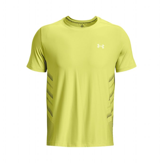 UNDER ARMOUR LASER SHORTSLEEVE-YLW