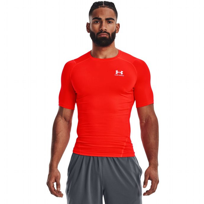 UNDER ARMOUR HG Armour Comp SS-RED