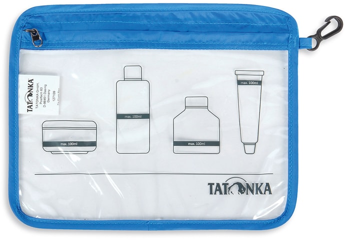 TATONKA ZIP FLIGHT BAG A5 transparent