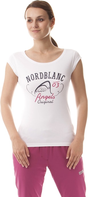 NORDBLANC NBFLT5950 DASHING bílá - dámské tričko