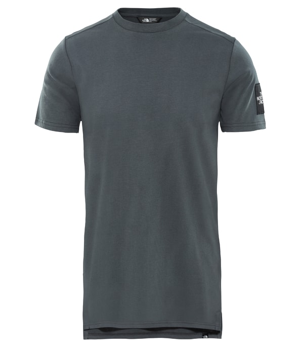 THE NORTH FACE M S/S FINE 2 TEE ASPHALT GREY