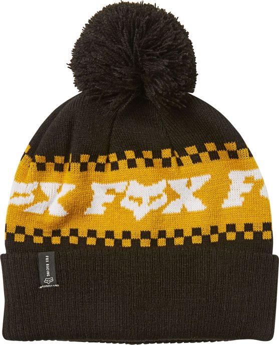 FOX Overkill Beanie black/yellow