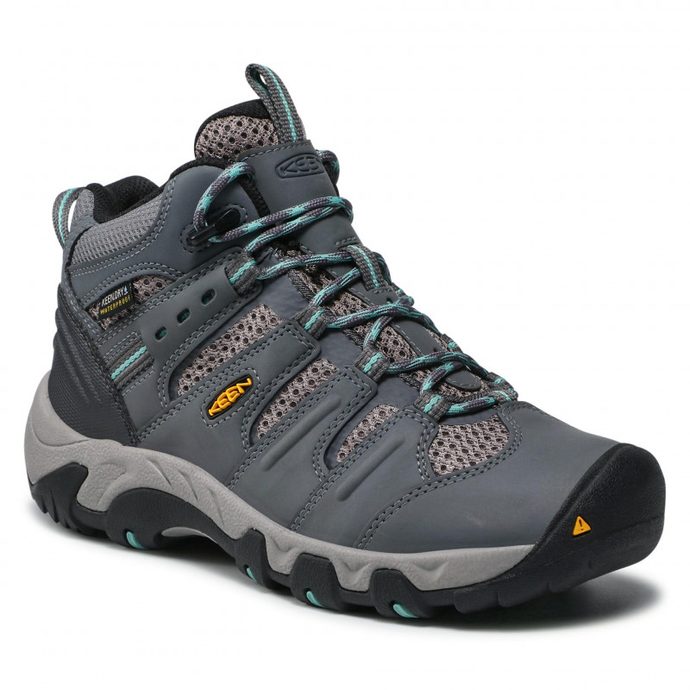 KEEN KOVEN MID WP W steel grey/wasabi