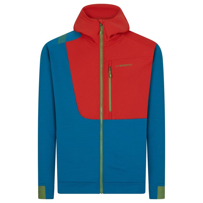 LA SPORTIVA Mood Hoody M, Space Blue/Saffron