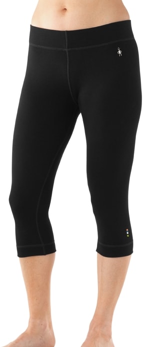 SMARTWOOL W MERINO 250 BASELAYER 3/4 BOTTOM, black