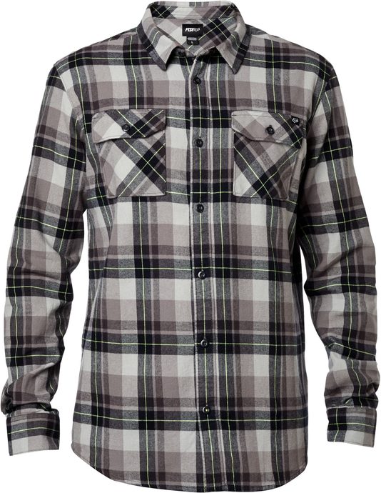 FOX Traildust Ls Flannel Black Vintage - košile