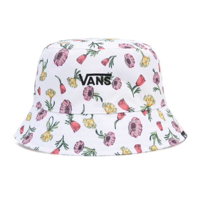 VANS WM HANKLEY BUCKET HAT DITSY POPPY FLORAL MARSHMALLOW/LILAS