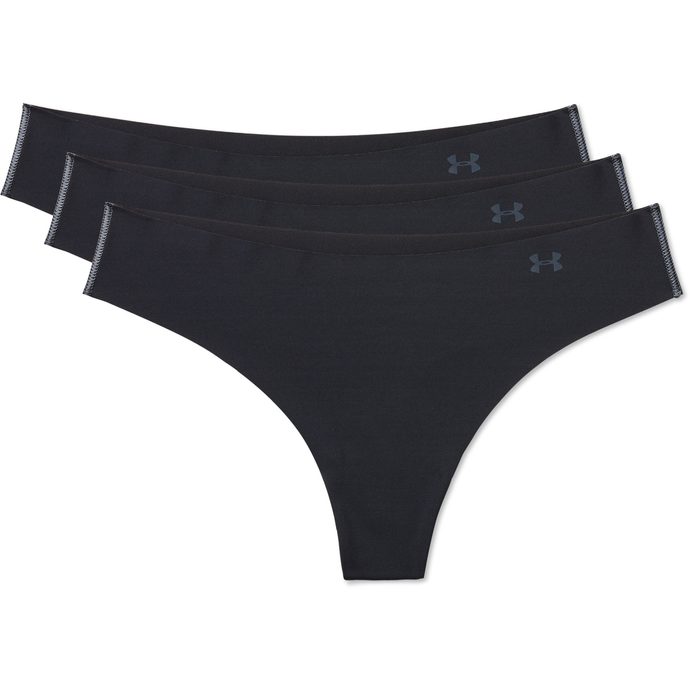 UNDER ARMOUR PS Thong 3Pack, Black
