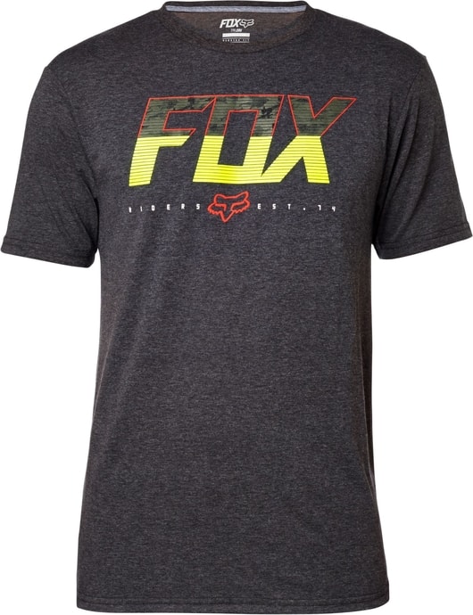 FOX Katch Tech Tee Heather Black