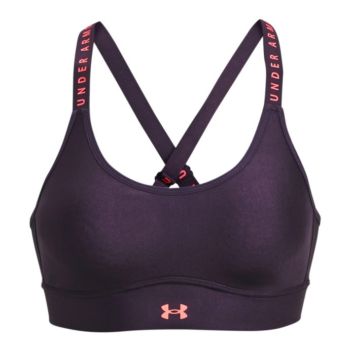  Infinity Covered Mid, Black - sports bra - UNDER ARMOUR -  35.83 € - outdoorové oblečení a vybavení shop