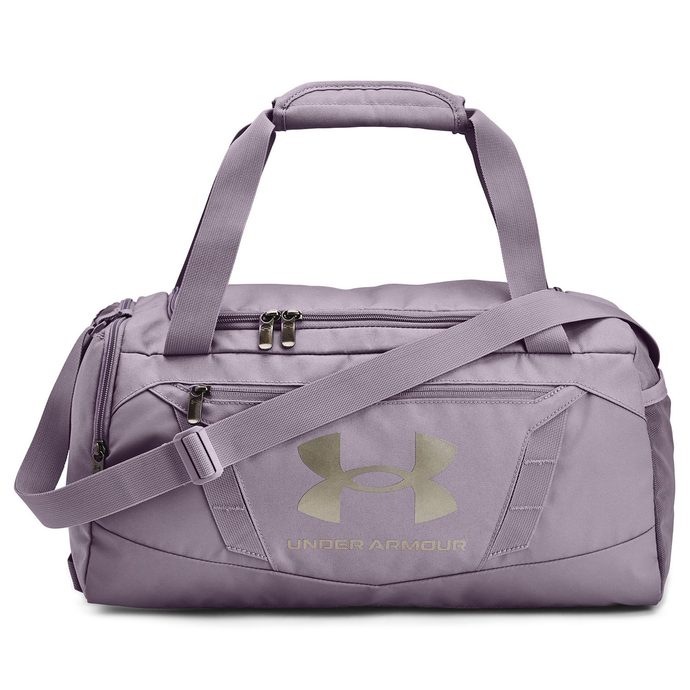 UNDER ARMOUR Undeniable 5.0 Duffle XS, Violet Gray / Violet Gray / Metallic Champagne Gold