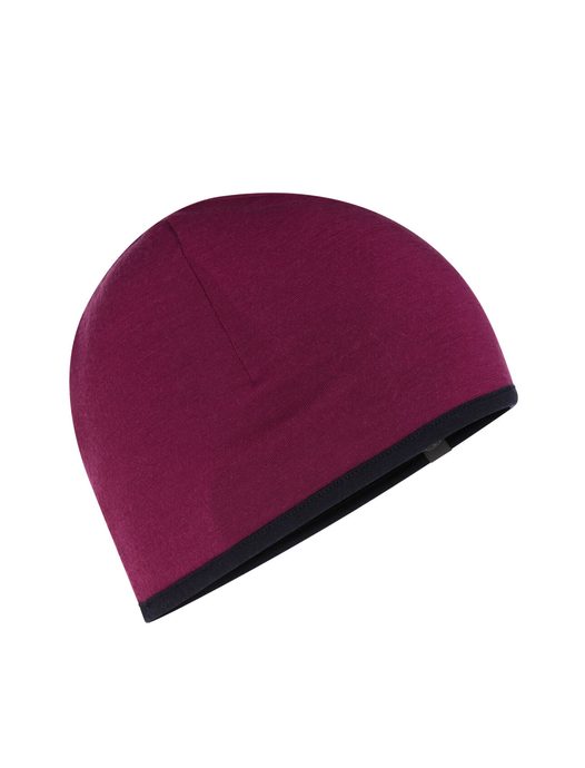 ICEBREAKER U Pocket Hat GO BERRY/MIDNIGHT NAVY