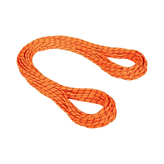 MAMMUT 8.7 Alpine Sender Dry Rope safety orange-black