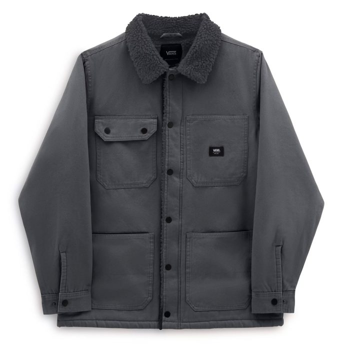 MN DRILL CHORE COAT SHERPA ASPHALT - men's jacket - VANS - 99.29 €