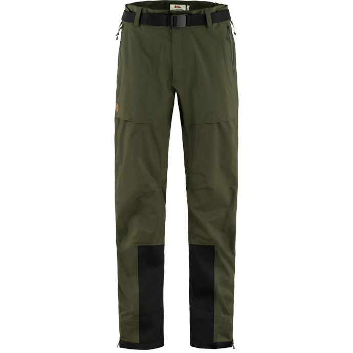 FJÄLLRÄVEN Keb Eco-Shell Trousers M, Deep Forest