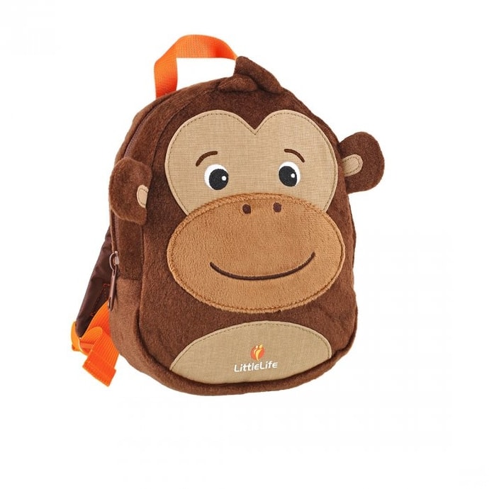 LITTLELIFE Toddler Backpack 1,5L, monkey