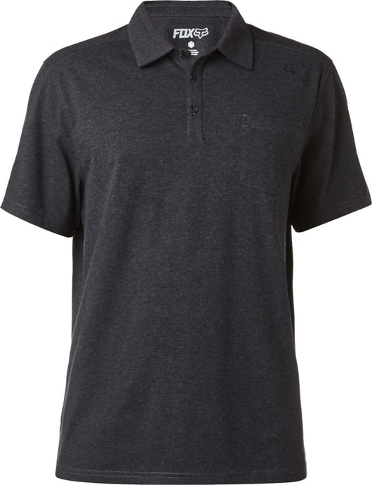 FOX Legacy Polo Shirt, heather black