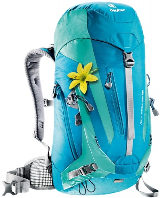 DEUTER ACT Trail 22 SL petrol-mint - dámský turistický batoh