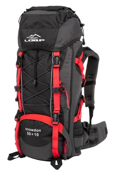 LOAP Snowdon 50+10, black/red