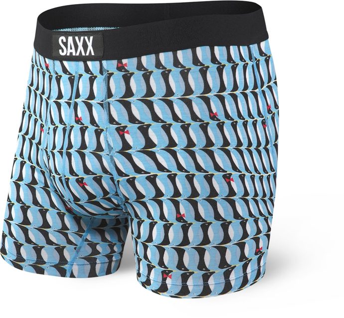 SAXX ULTRA BOXER BRIEF FLY blue penguin