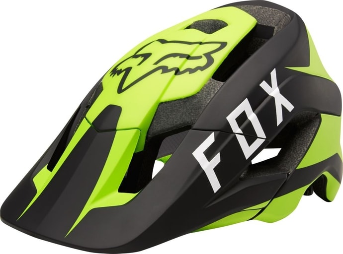 FOX Metah Flow Helmet YLW/BLK