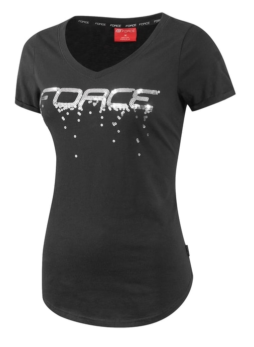 FORCE LADY short sleeve, black