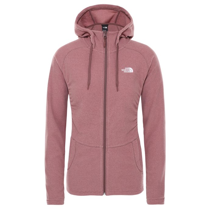 THE NORTH FACE W MEZZALUNA FLL ZP H MESA ROSE STRPE