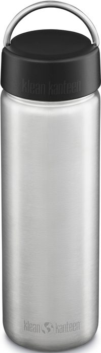 KLEAN KANTEEN Wide w/Wide Loop Cap - brushed stainless 800 ml