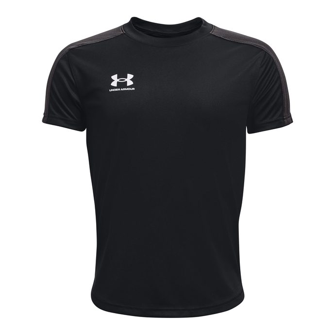 UNDER ARMOUR Y Challenger Training Tee, Black