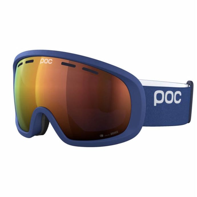 POC Fovea Mid Lead Blue/Partly Sunny Orange