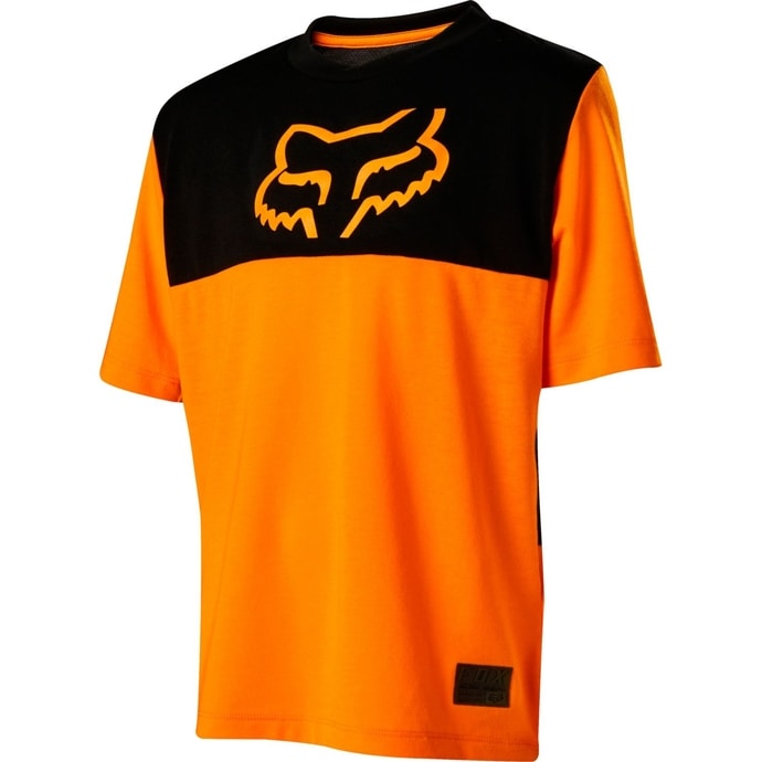 FOX Youth Ranger Dr Ss Jrsy Atomic Orange