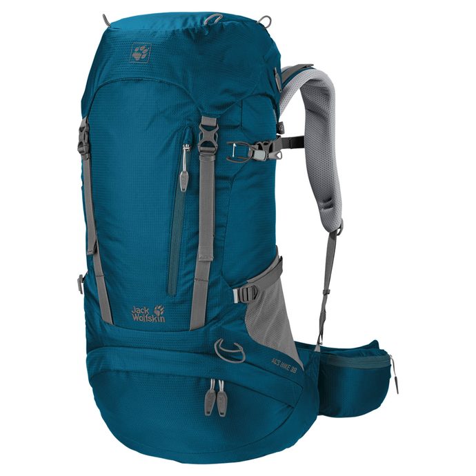 JACK WOLFSKIN ACS HIKE 38 PACK moroccan blue