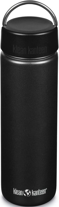 KLEAN KANTEEN Wide w/Wide Loop Cap - Black 800 ml