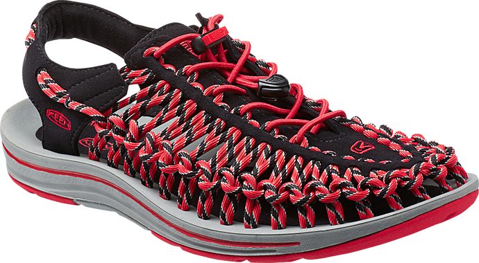 KEEN UNEEK SLICE FADE M, black/racing red