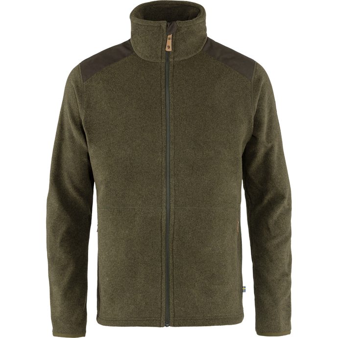 FJÄLLRÄVEN Sten Fleece M Dark Olive