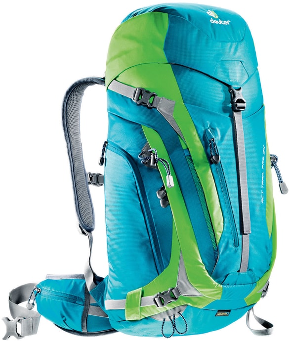 DEUTER ACT Trail PRO 34 - turistický batoh modrý