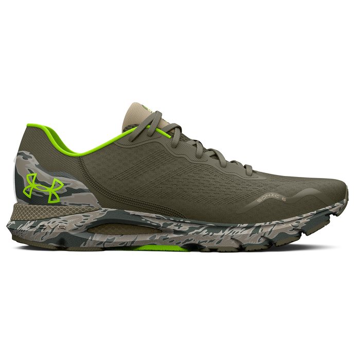 HOVR Sonic 6 Camo, green - men's running shoes - UNDER ARMOUR - 104.25 €