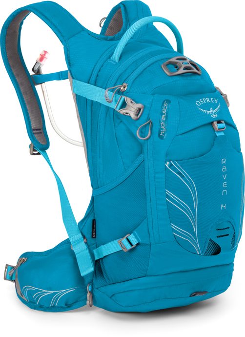 OSPREY Raven 14 tempo teal - cyklistický batoh