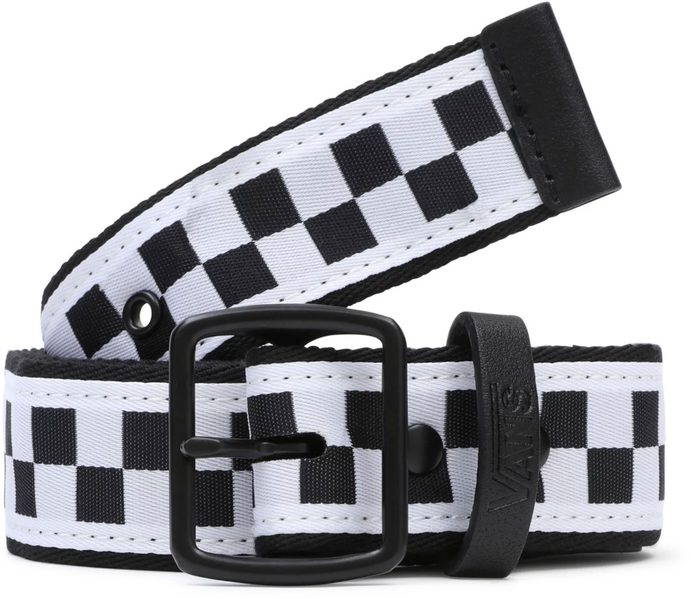 VANS INDIO BELT black-white check