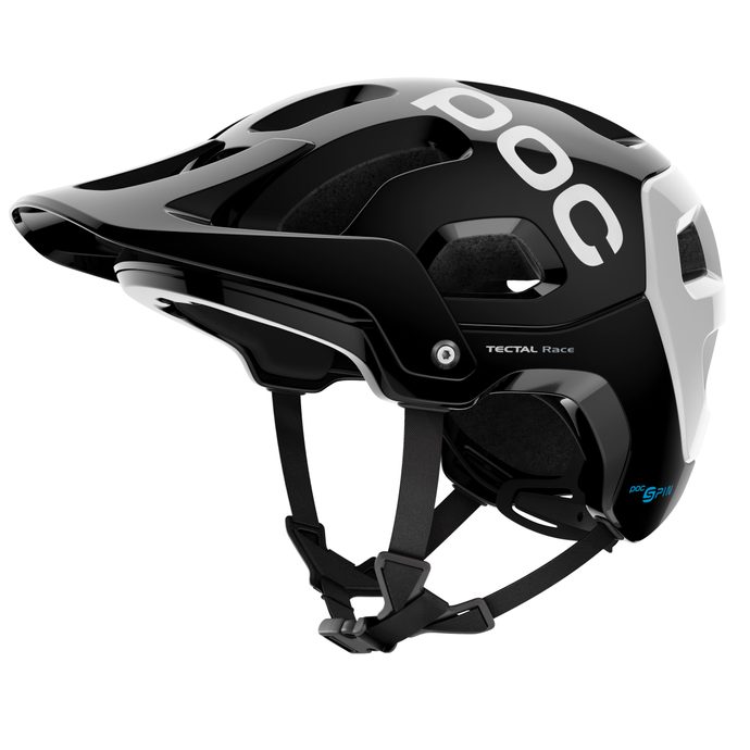 POC Tectal Race SPIN Uranium Black/Hydrogen White