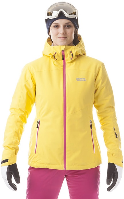 NORDBLANC NBWJL5846 MERIT yellow - Women's jacket winter action