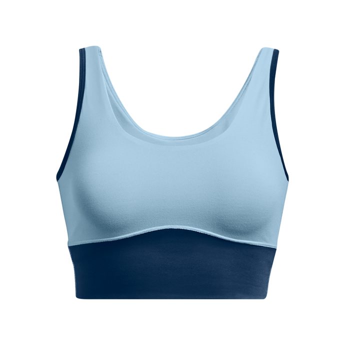 UNDER ARMOUR Meridian Fitted Crop Tank-BLU