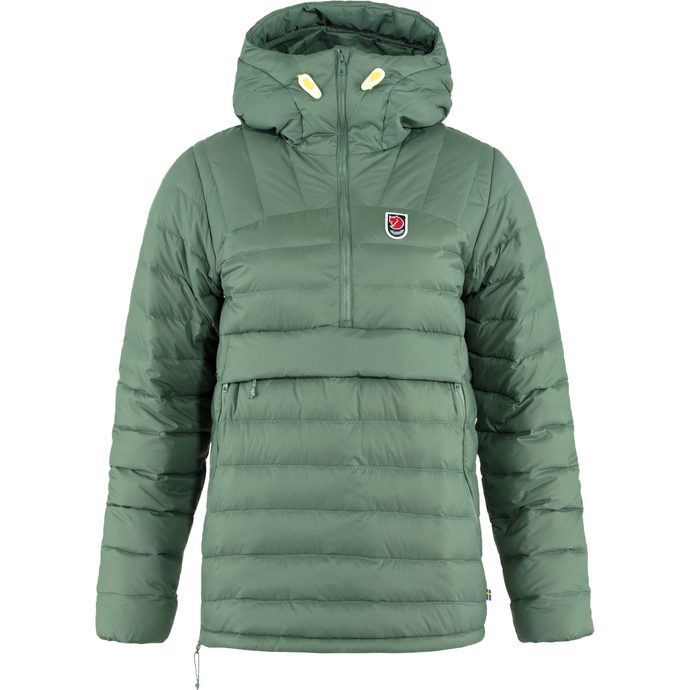 FJÄLLRÄVEN Expedition Pack Down Anorak W Patina Green