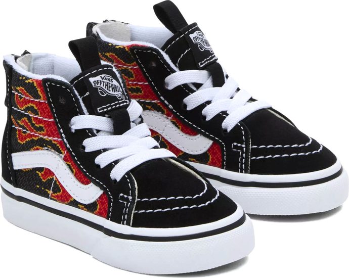 VANS TD SK8-Hi Zip Black/Red