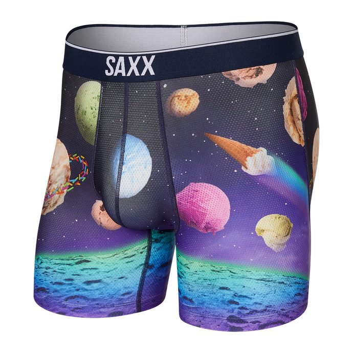 SAXX VOLT BOXER BRIEF, planet ice cream