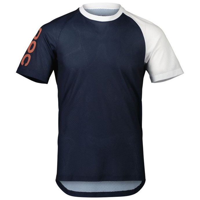 POC MTB Pure Tee, Turmaline Navy/Hydrogen White