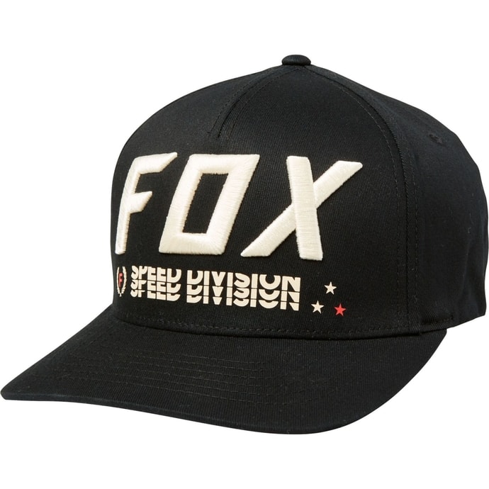 FOX Triple Threat Flexfit Hat black